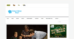Desktop Screenshot of greatbendpost.com
